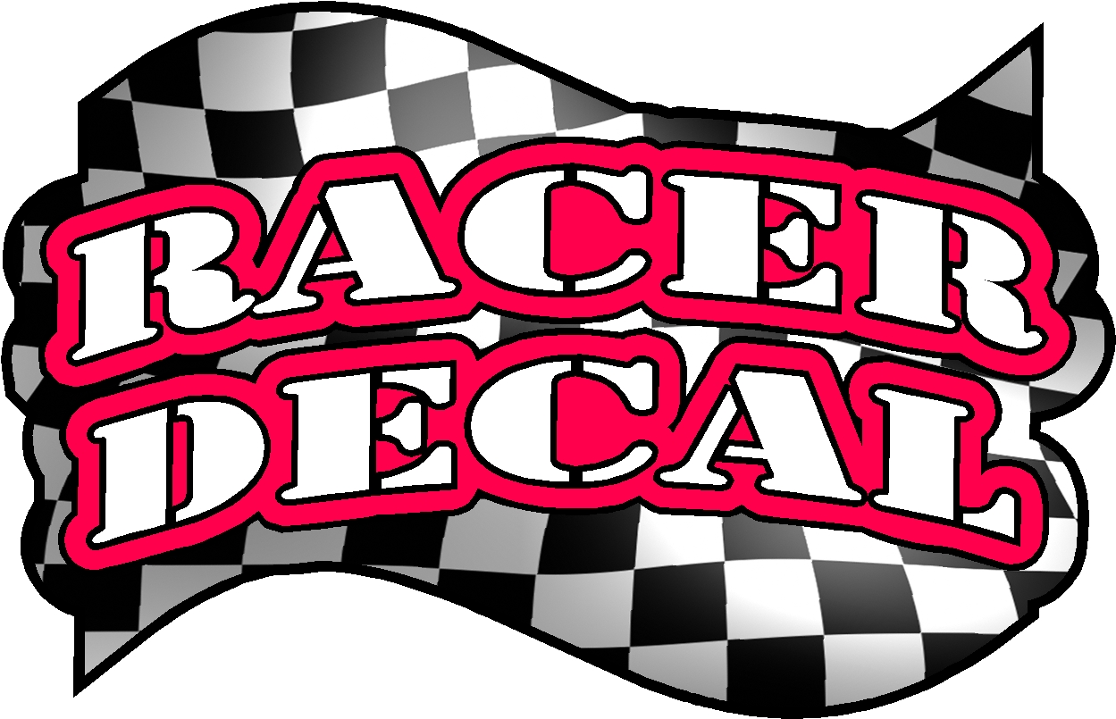 Racer Decal Logo
